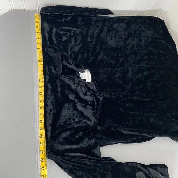 Cabernet Womens Velvet Maxi Dress Size M Grunge Vampy Witchy Whimsigoth Black - Picture 9 of 11